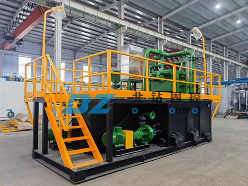 北鉆固控300GPM泥漿凈化系統銷往中東